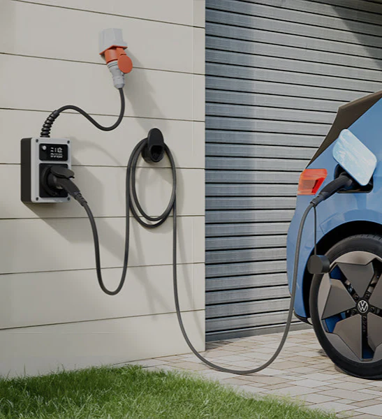 EV charging station installation