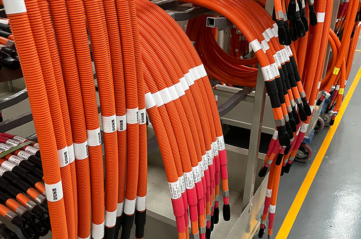 High voltage wiring and distribution